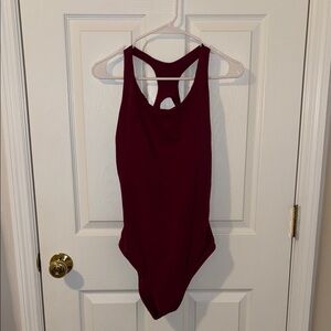 TYR Deep Red One-Piece Swimsuit